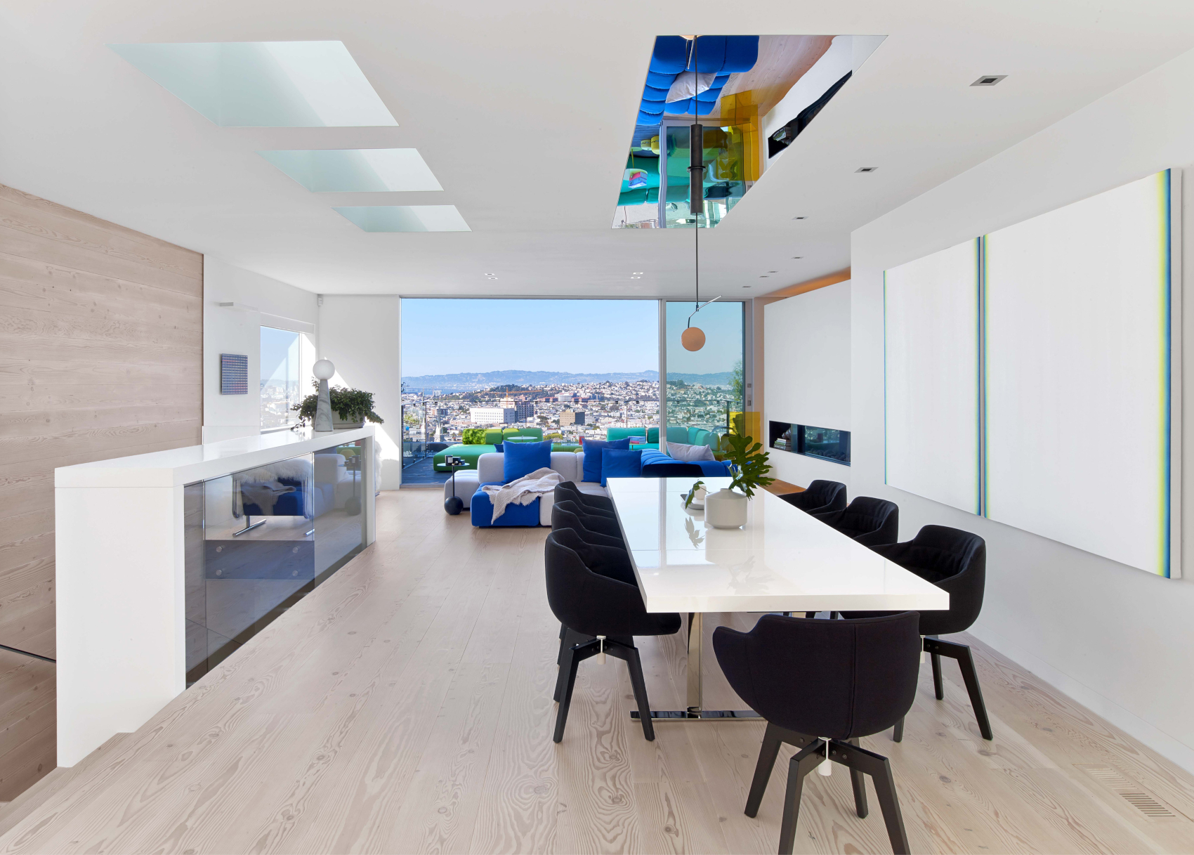 Progetto di design con porte blindate a San Francisco, USA “Residence Glen Park” – Villa Privata - Oikos