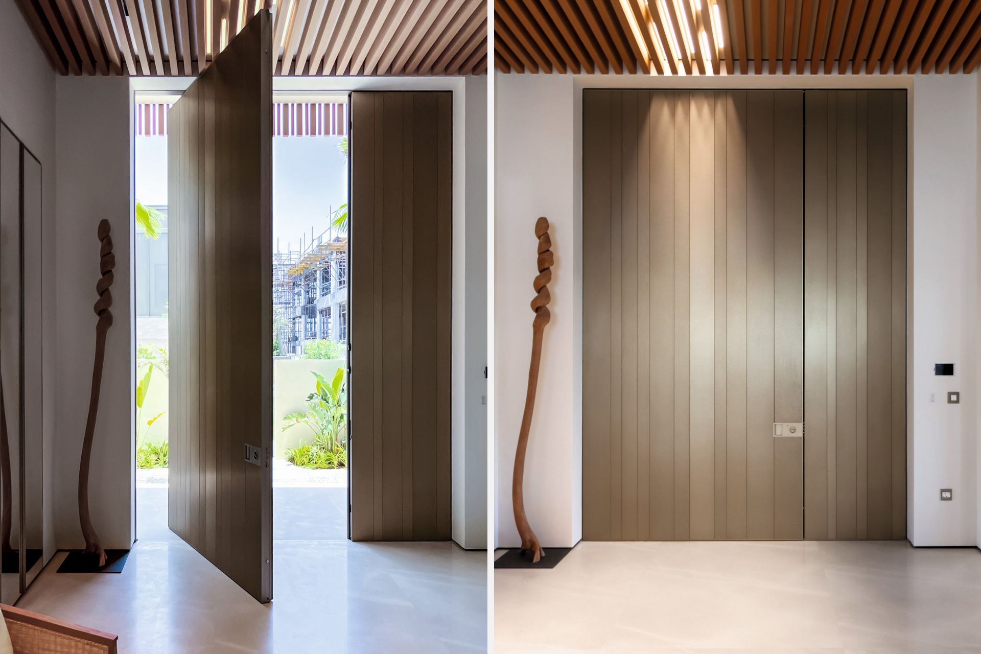 Eleganza e design: Porta Synua in una Villa da Sogno a Jumeirah Bay, Dubai - Oikos